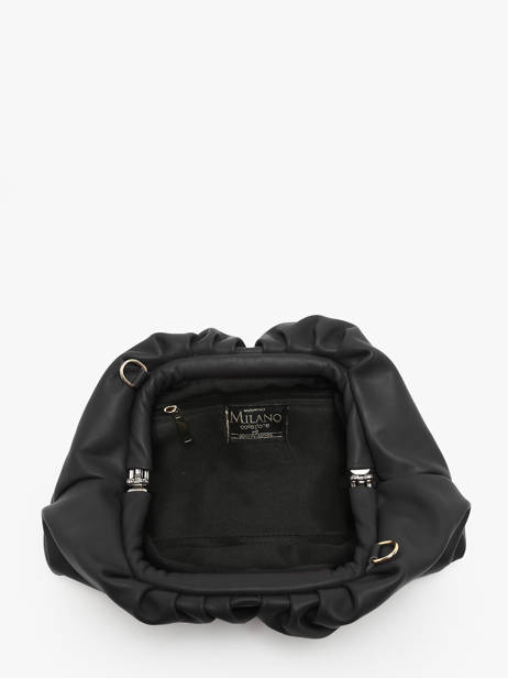 Clutch Milano Zwart sauvage SA24113 ander zicht 3